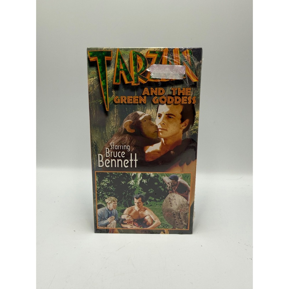 Tarzan and the Green Goddess VHS Bruce Bennett 1938 Adventure Movie Sealed NEW